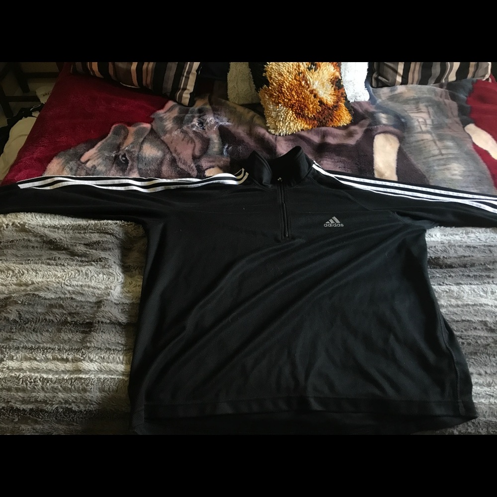 Adidas Half Zip Pull Over