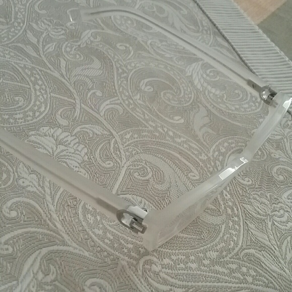 DKNY "Cookie" Clear White Eyeglasses Frames - Picture 8 of 8