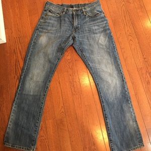Gap premium slim straight jeans