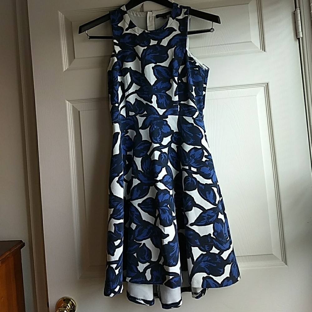 Banana Republic Floral Fit and Flare Dress