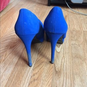 Charlotte Russe Shoes - CR blue high heels Charlotte Russe Shoes - CR blue high heels