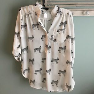 Long sleeve blouse