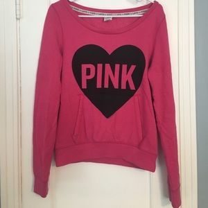 Pink and Black Pullover