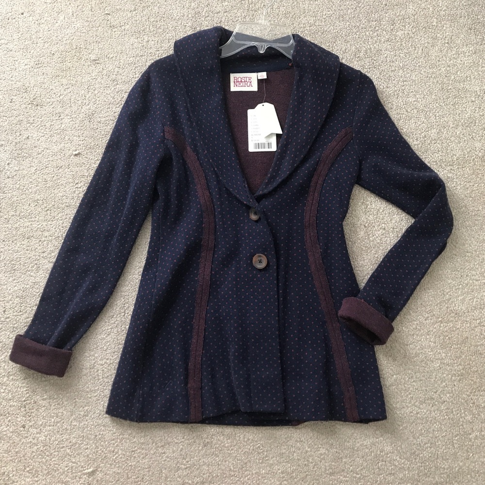 New with tags anthropologie sweater blazer