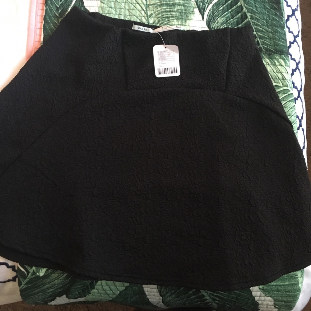 Urban outfitters NWT never worn black skater skirt