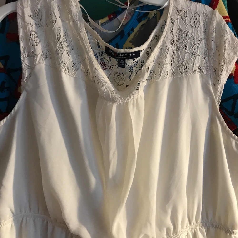 Beautiful off white dress