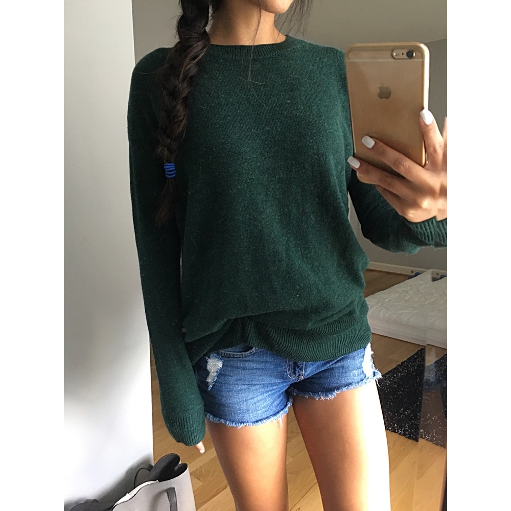 Basic Forest Green Sweater