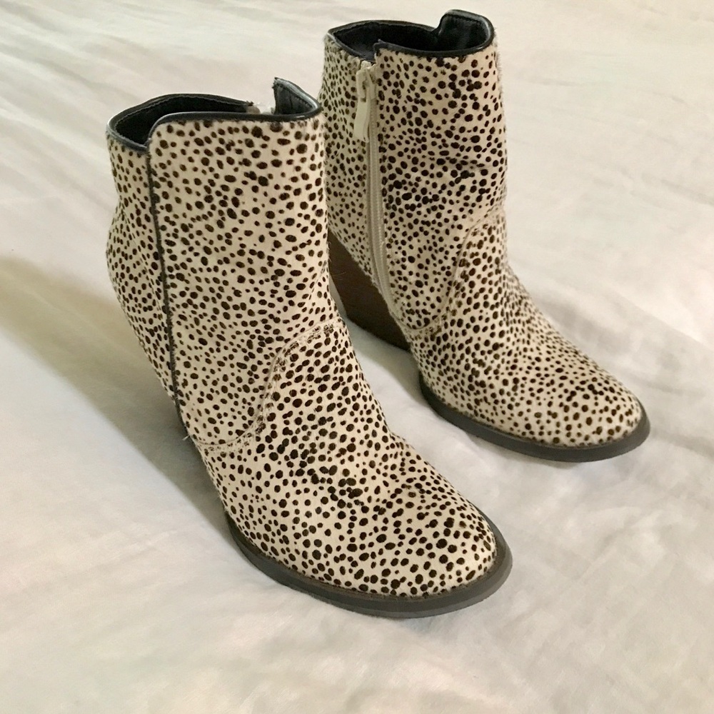 Very Volatile Pony Hair Booties