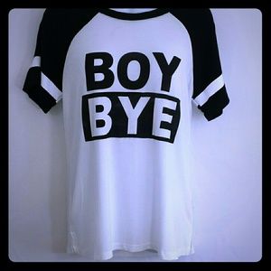 2 for $10 Boy Bye shirt by OBOE size Small