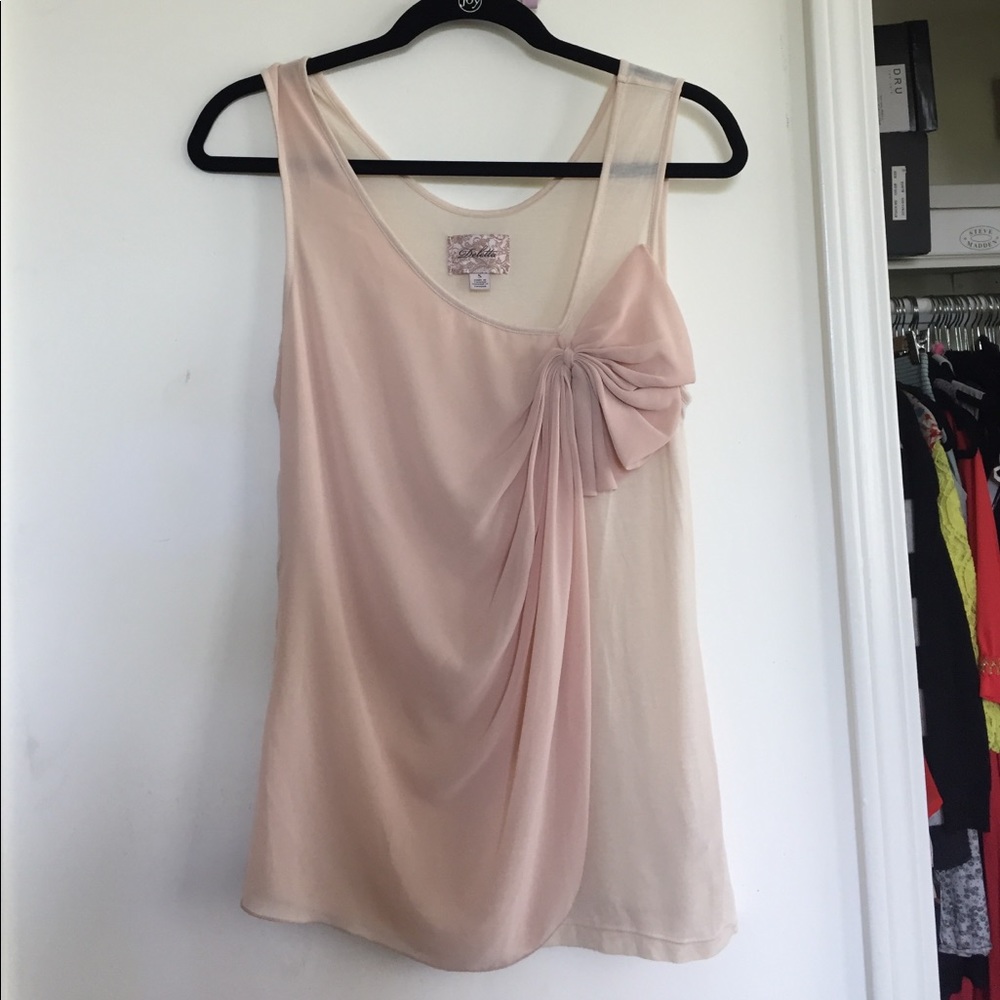 Anthropologie layered chiffon Blouse by Deletta - Picture 1 of 4