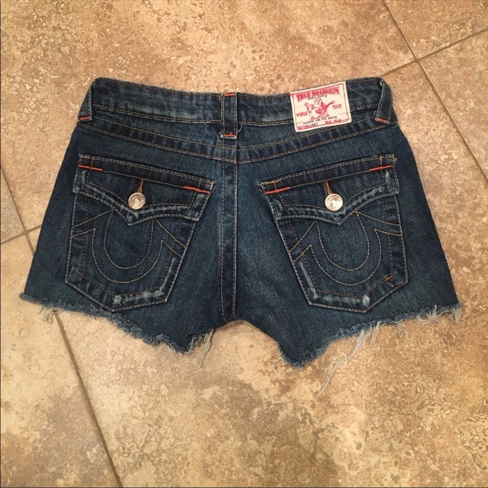 True Religion Cut off Shorts!