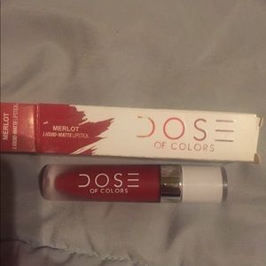 New Dose Of Colors Liquid Lipstick in Merlot