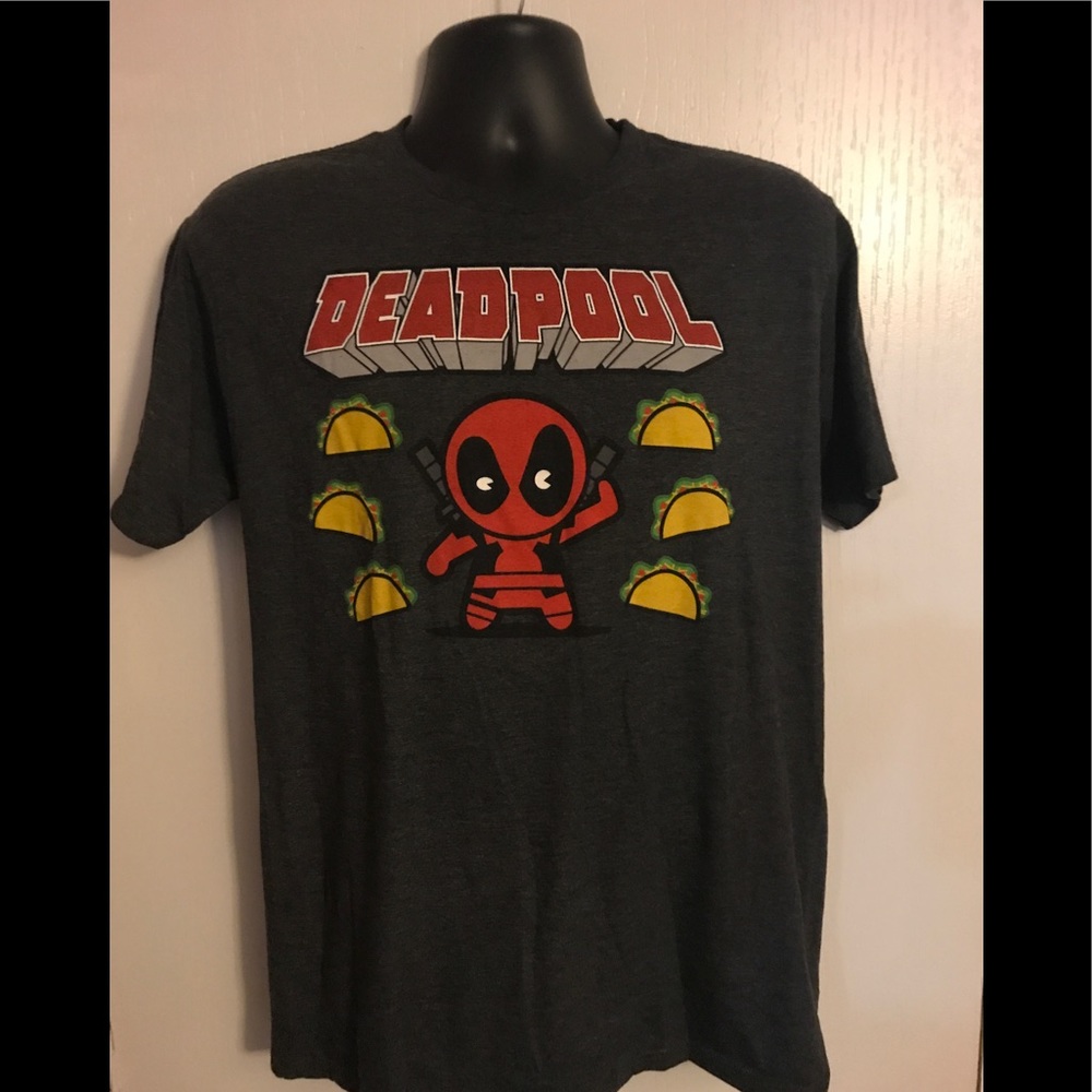 Men's Deadpool T Shirt Size L