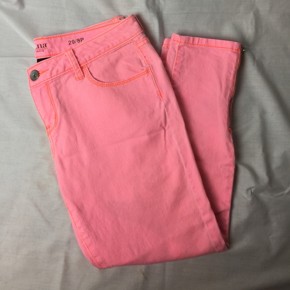 Beautiful neon pink a.n.a jeans!!