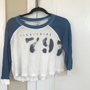 Free People 3/4 Tee