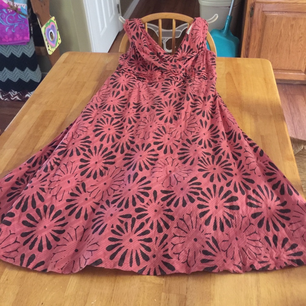 Woman's floral dress