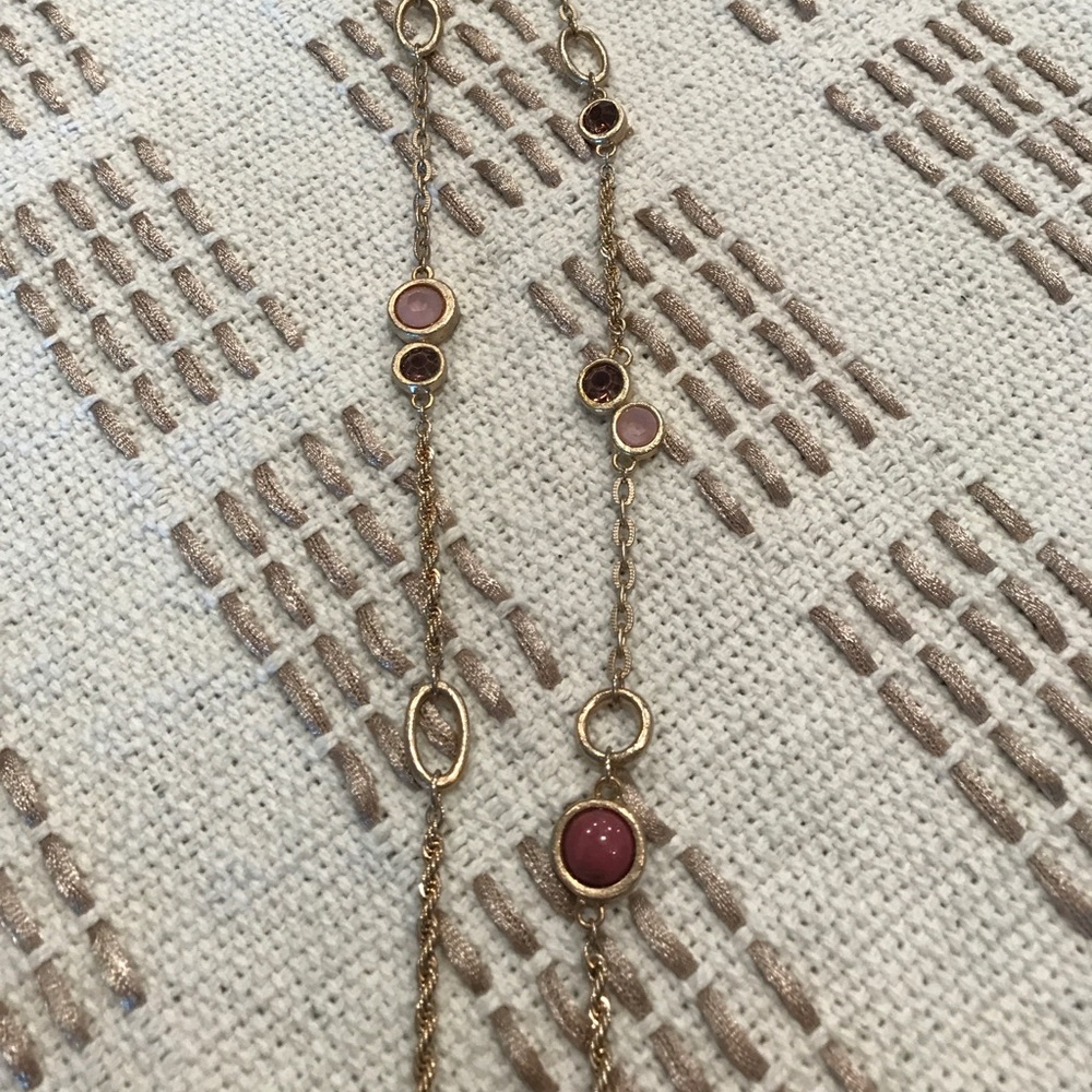 Blush Long Necklace