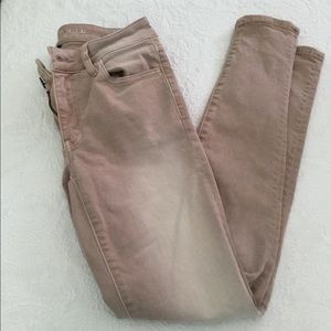 Colored skinny jeans
