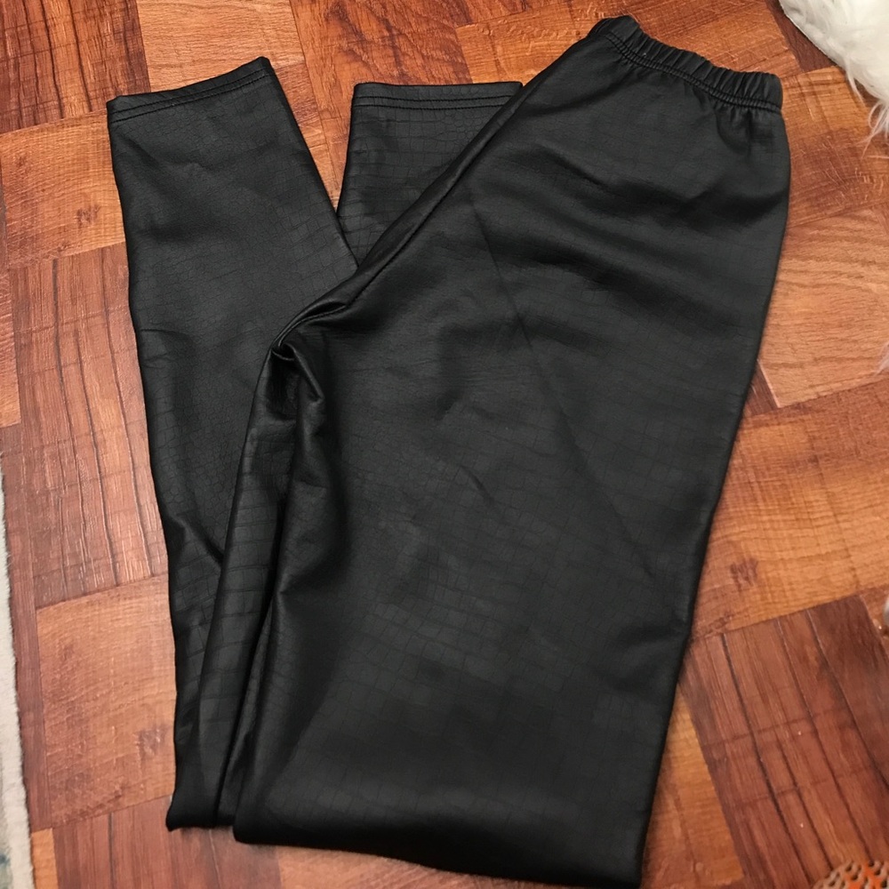 PU Leather legging