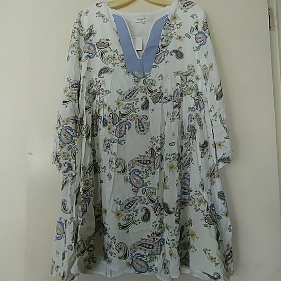 💜💜💜NWT PAISLEY MINI DRESS/TUNIC SIZE M - Picture 5 of 8