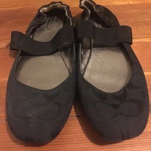 Coach ballet flats