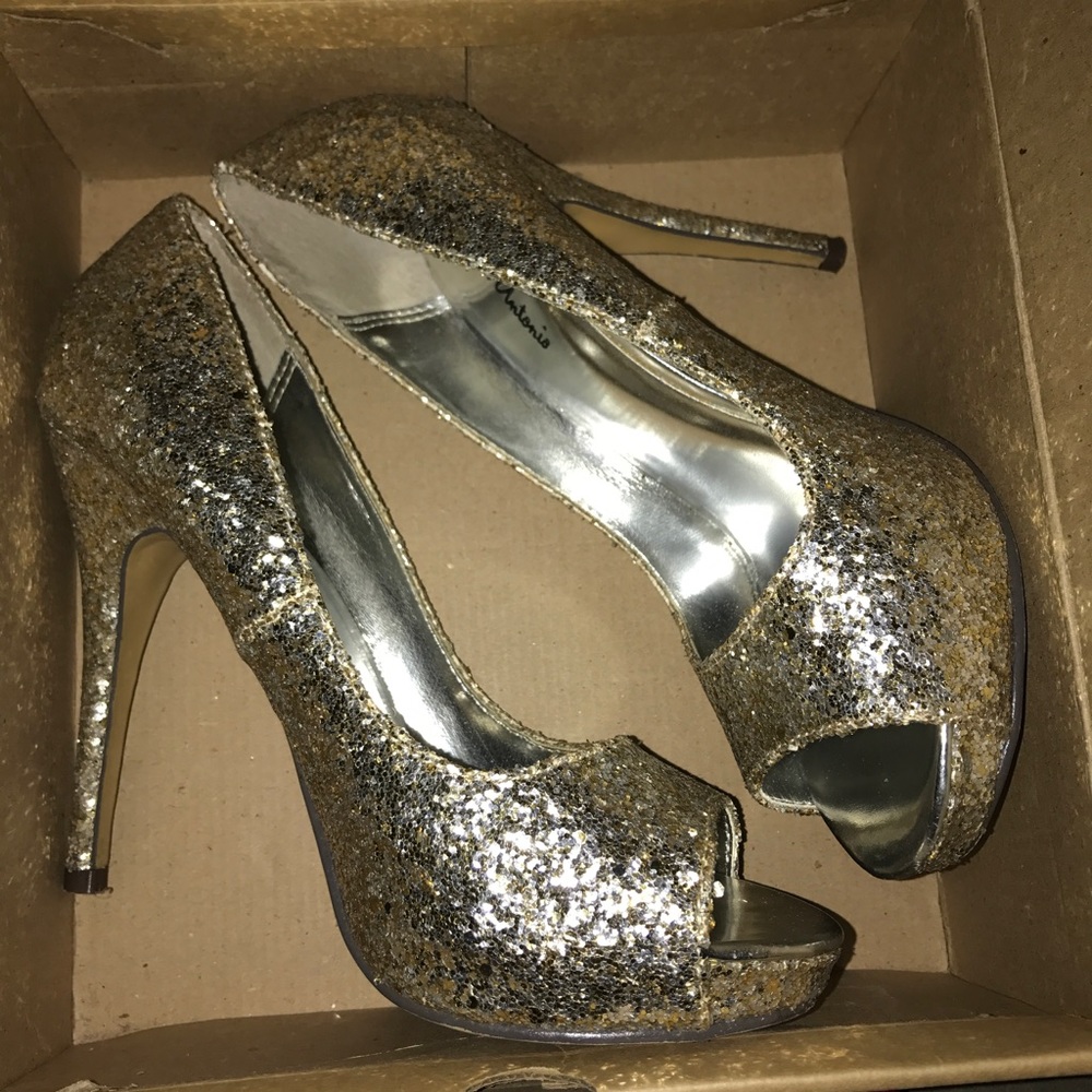 Heels worn once for prom