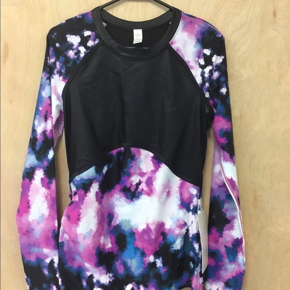 NWT Lululemon Blooming Pixie Salty Swim Rashguard - Picture 8 of 8