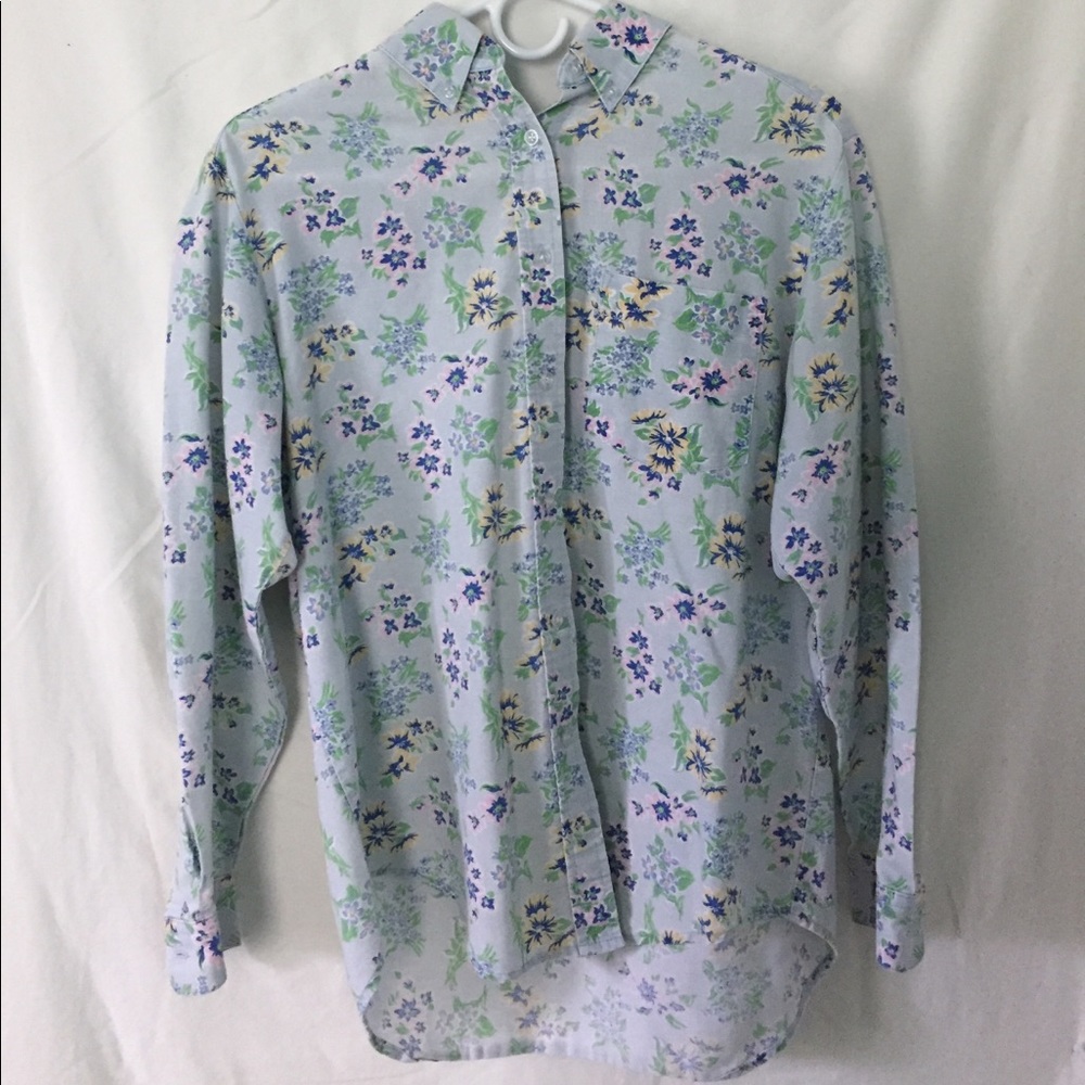 Pastel flowers long sleeve