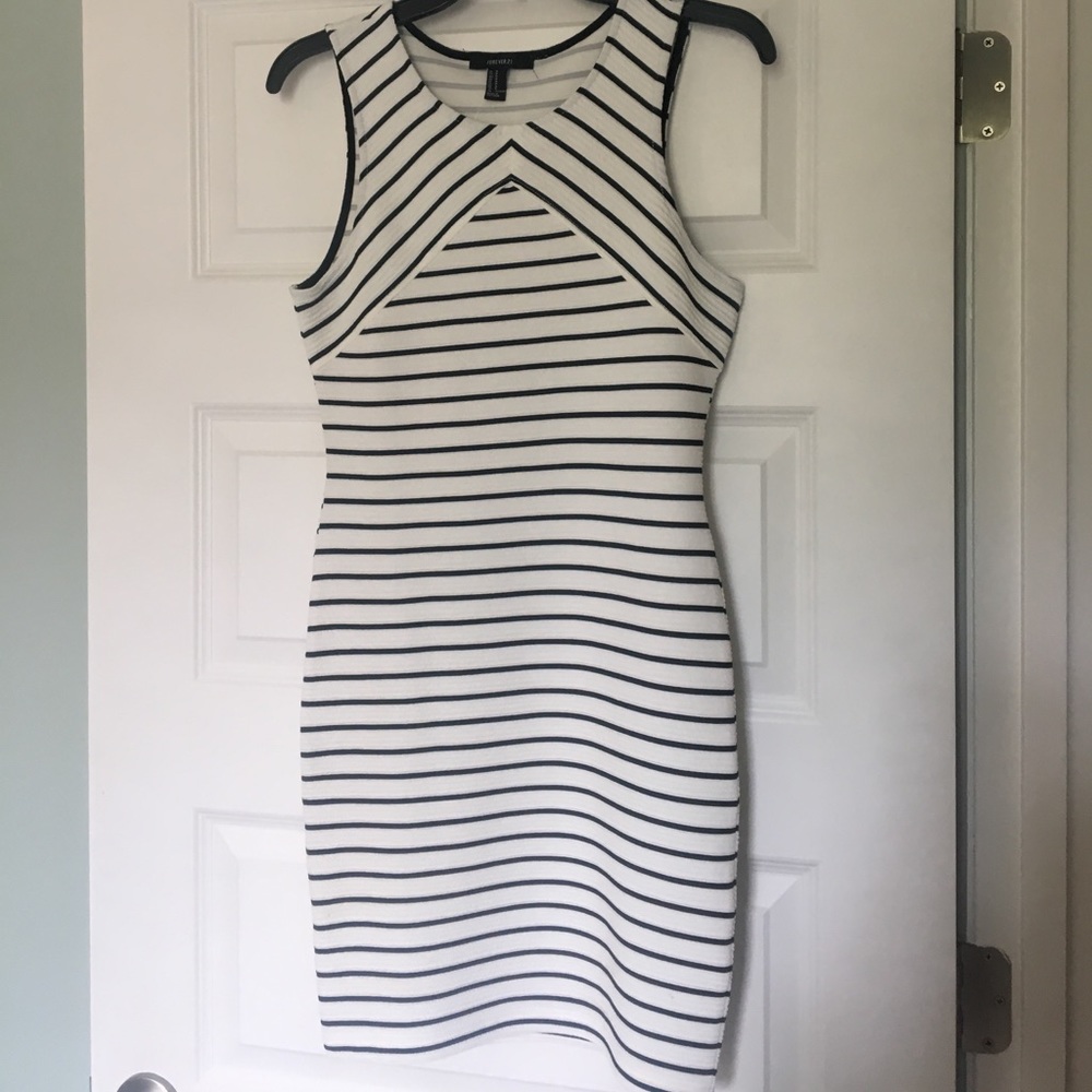 Stripe bodycon dress