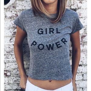 Brandy Melville 'Girl Power' Top