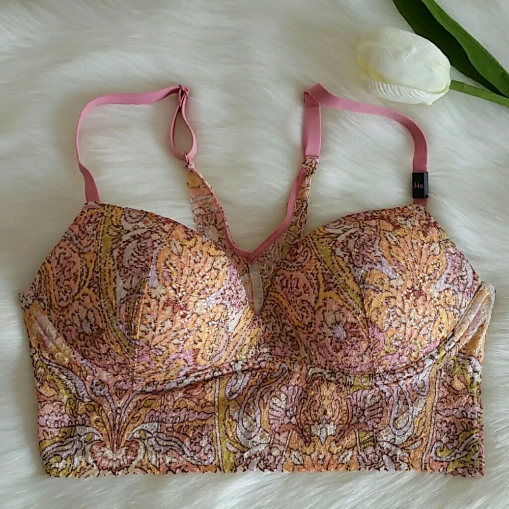 X 34B VICTORIA'S SECRET BRALETTE . - Picture 1 of 7