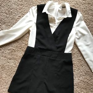 FINAL PRICE! Topshop Black & White Romper