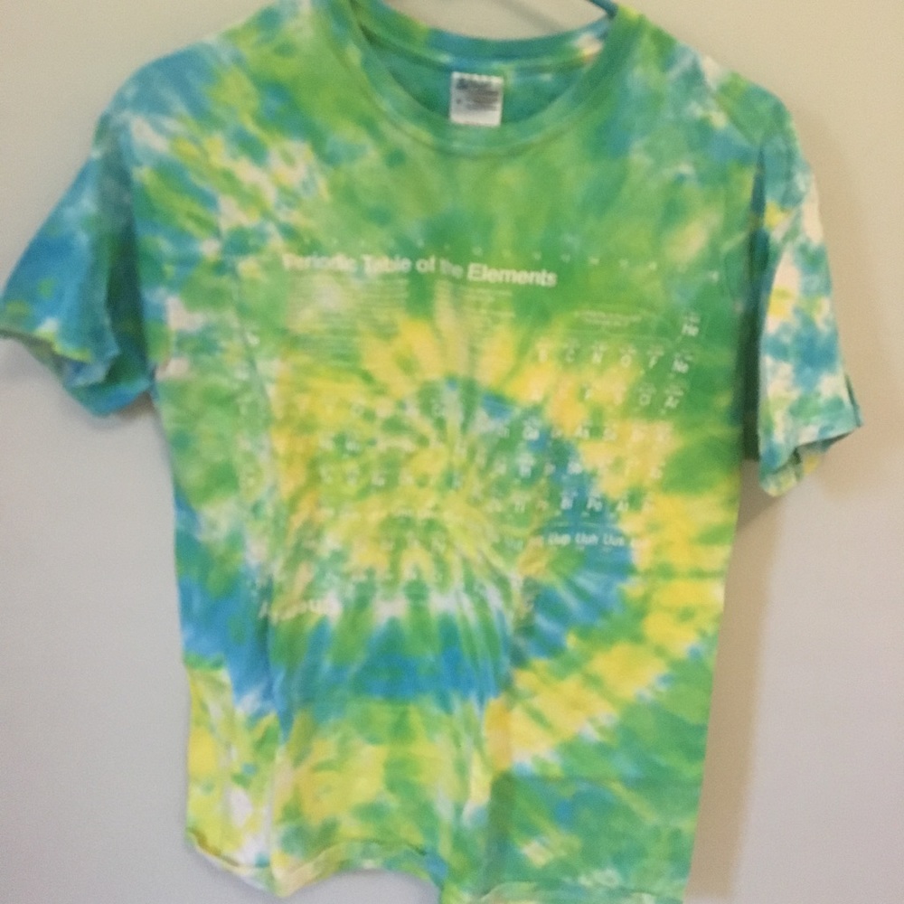 Tie Dye Periodic Table of Elements