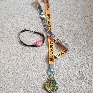Harry Potter Lanyard and Bracelet set