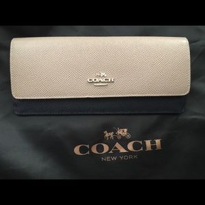Coach skinny wallet