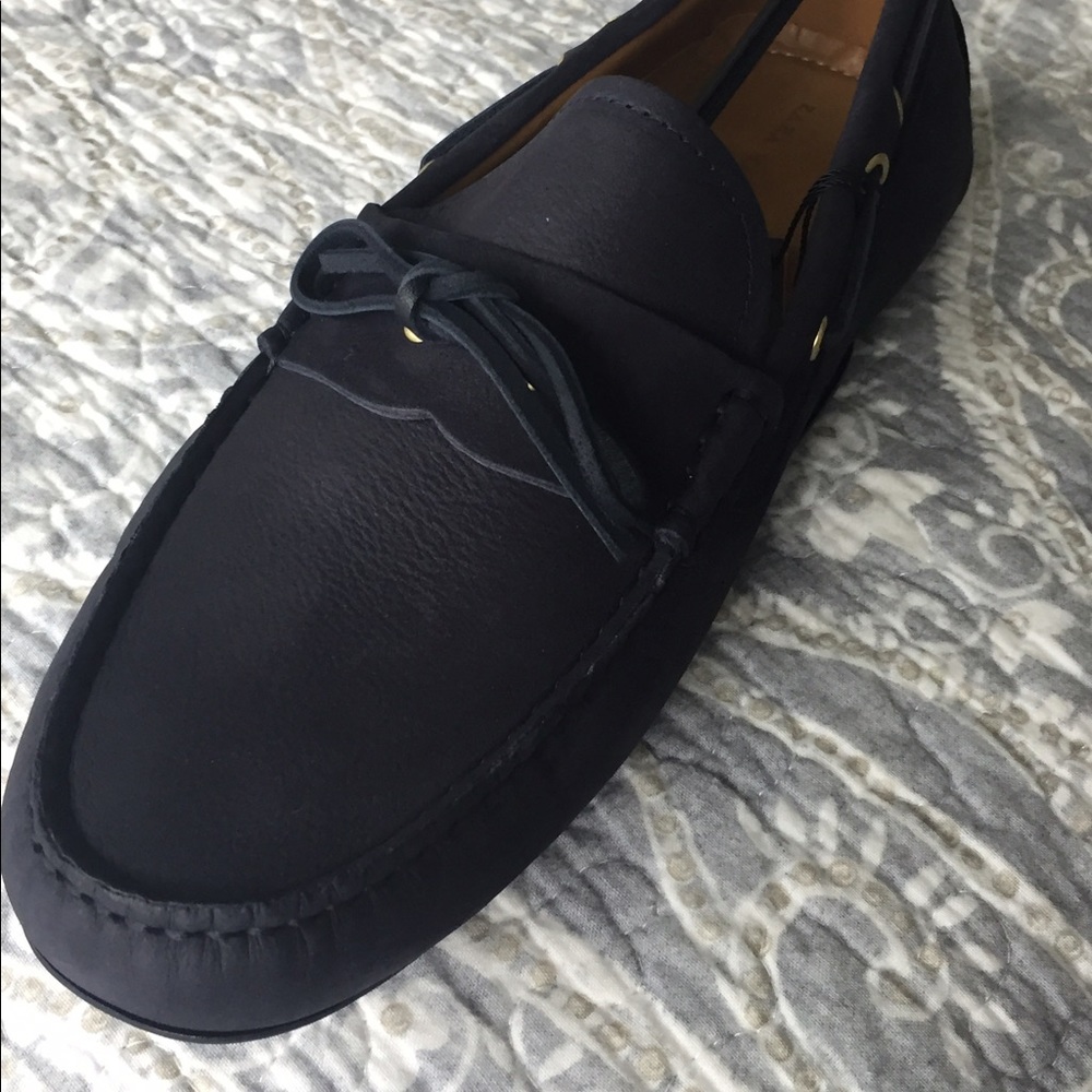 Zara navy shoes