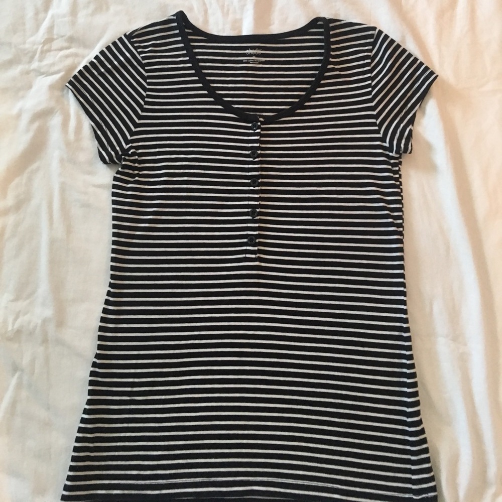 Shade Clothing Short Sleeve Stripe Tee medium