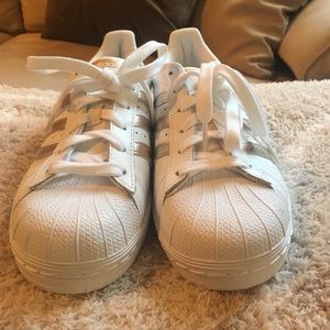 New Rose Gold Adidas Superstars