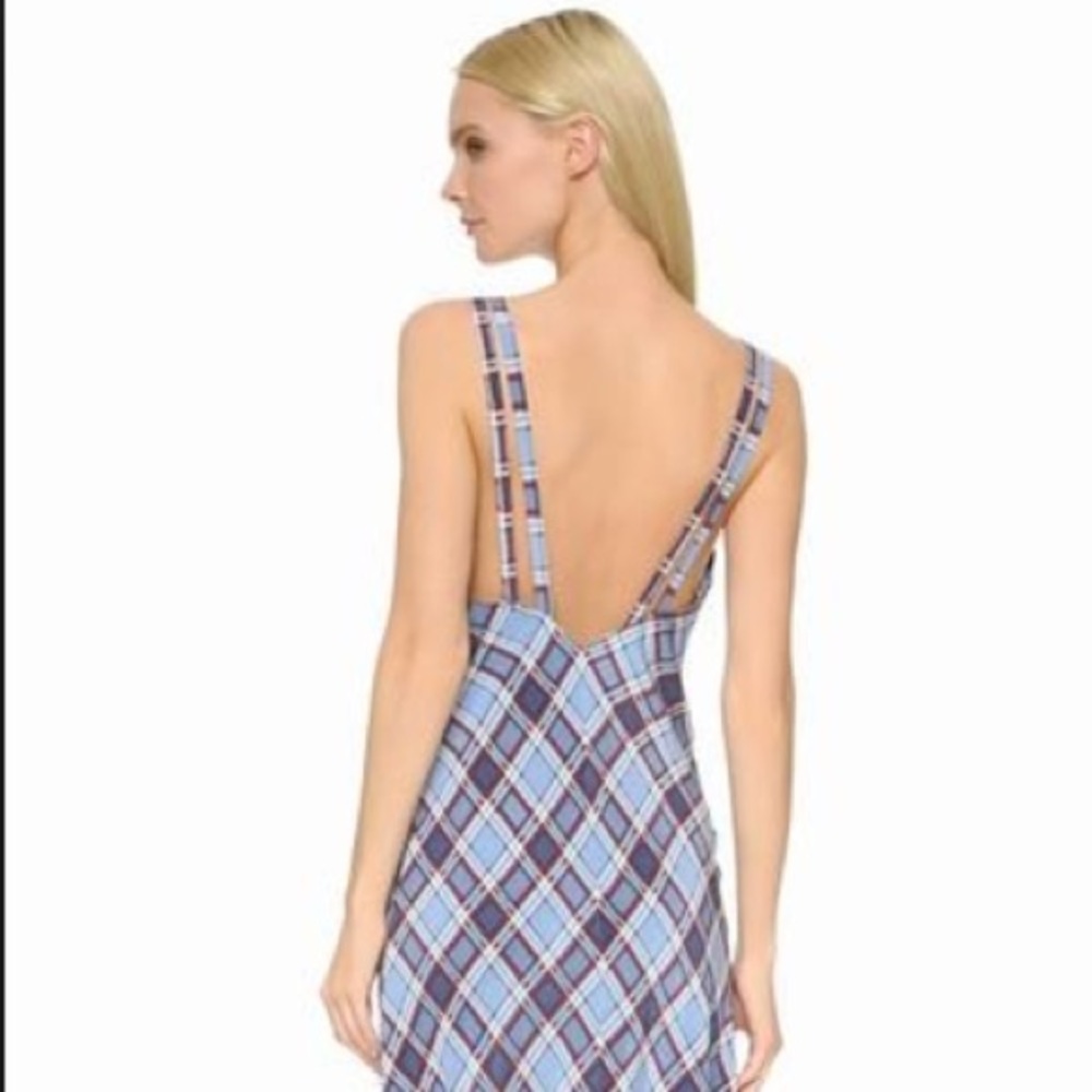 Marc Jacobs Bias Check Maxi Dress