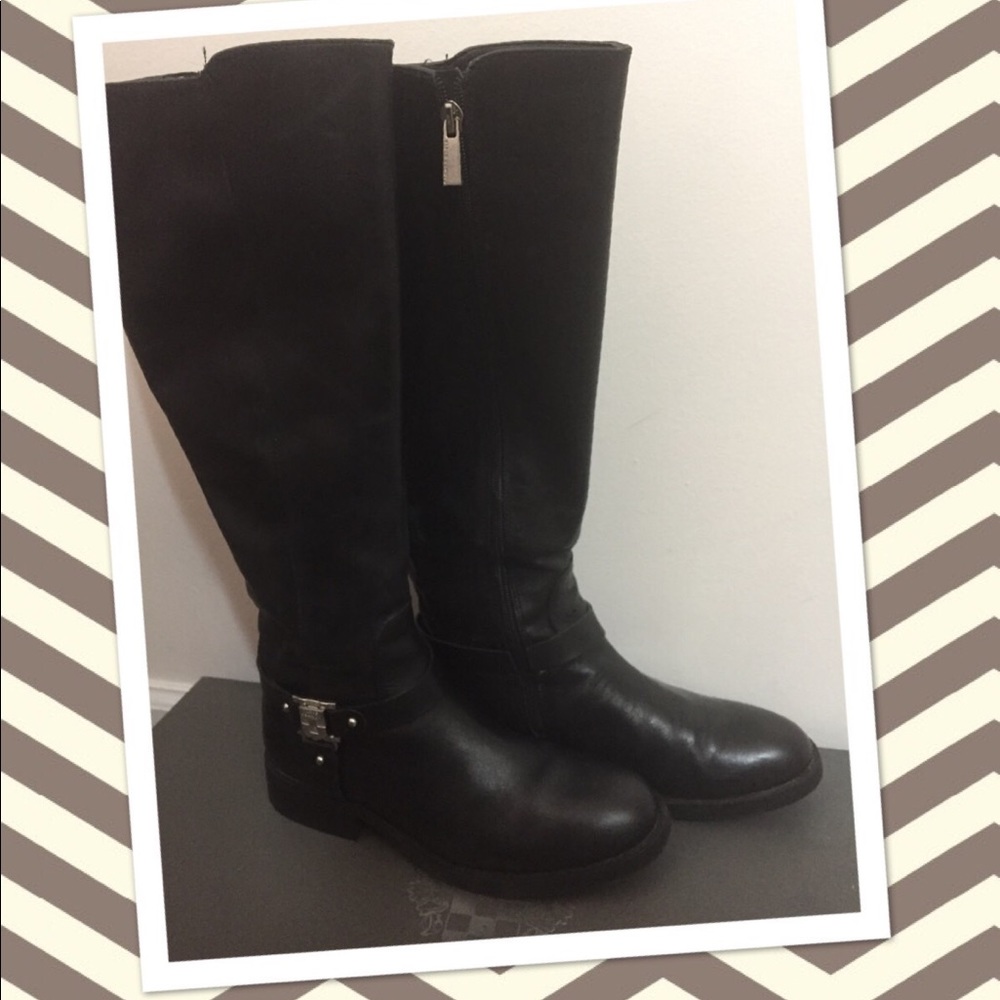 Vince Camuto ridding boots size 7 black