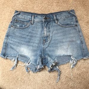 Free People Denim Shorts