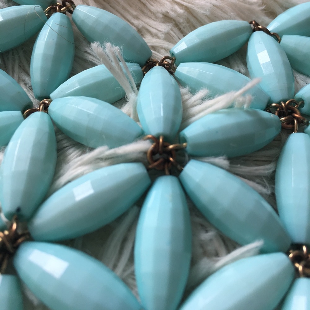Francesca's Teal Statement Necklace - image 2