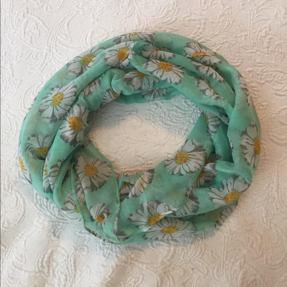 Floral Infinity Scarf