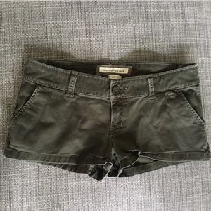 Dark grey Abercrombie and fitch shorts