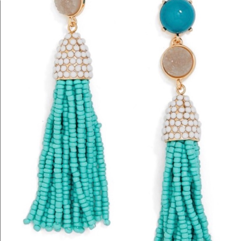BaubleBar Ashlee Tassel Drop Earrings!