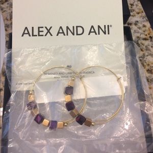 Alex and Ani earrings. NWT and box.