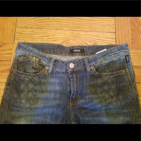 🆕Versace jeans couture with snakeskin pattern - Picture 6 of 8