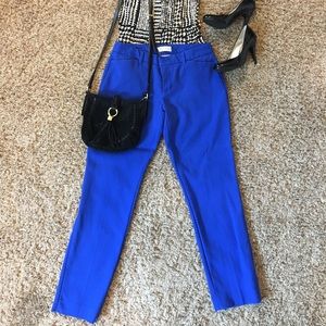 Slim cropped pants