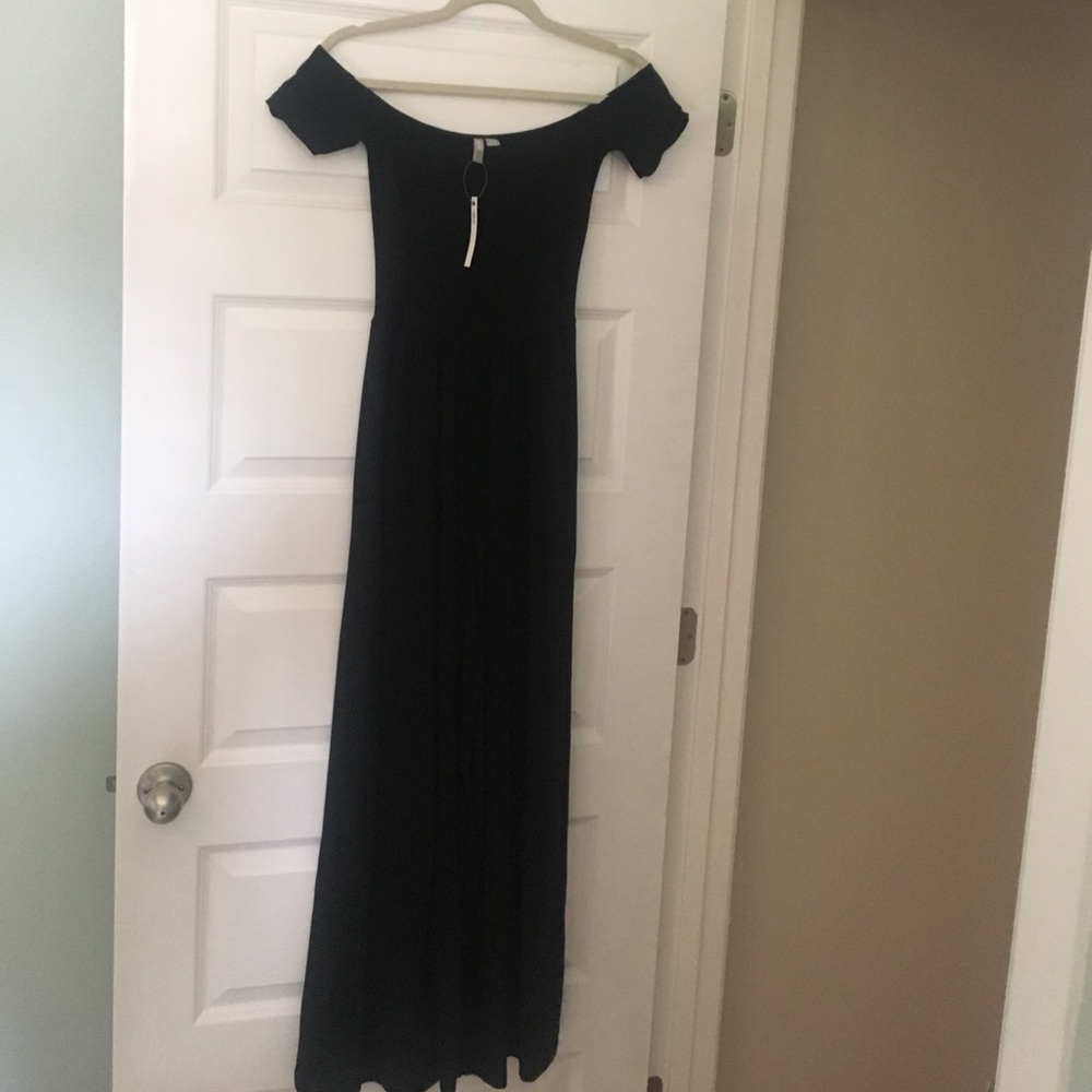 Asos offf the shoulder wide leg romper - NWT