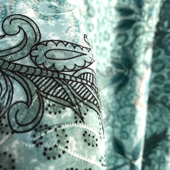 Blue Floral Shirt - Picture 3 of 5